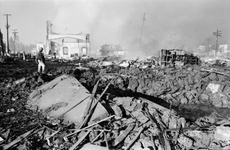 Looking back at "The Blast" in 1959 that devastated the heart of Roseburg