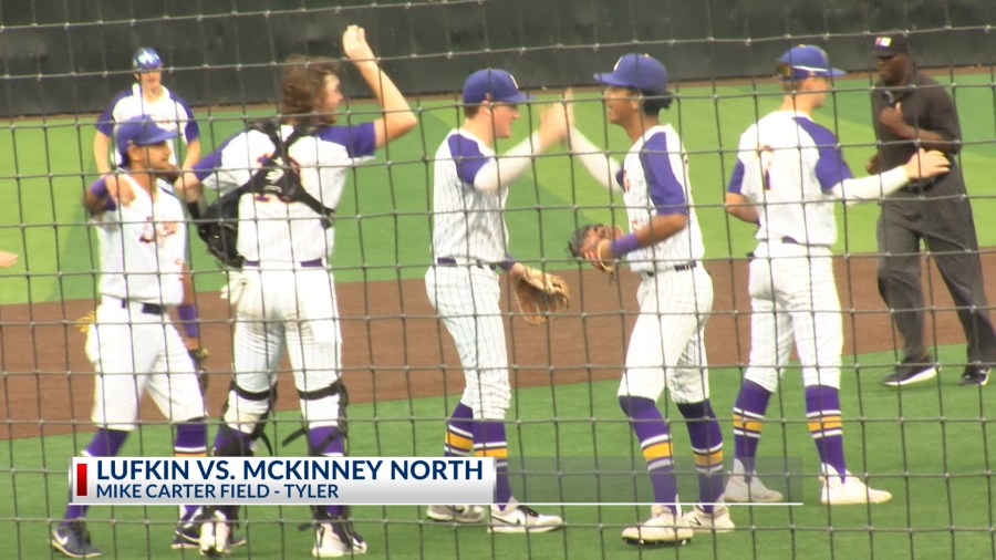 Lufkin baseball sweeps McKinney North to win Area Championship