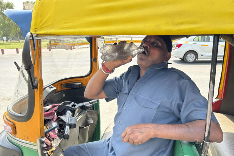 Parts of northern India scorched by extreme heat with New Delhi on high alert