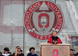 Person dies after falling from the stands at Ohio State University commencement ceremony