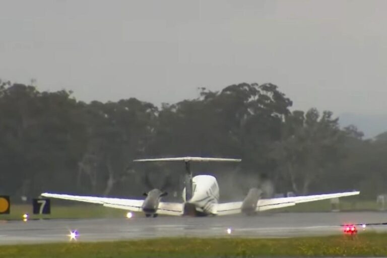 Plane Carrying 3 People Lands Without Wheels After Suffering Mid-Air Mechanical Failure