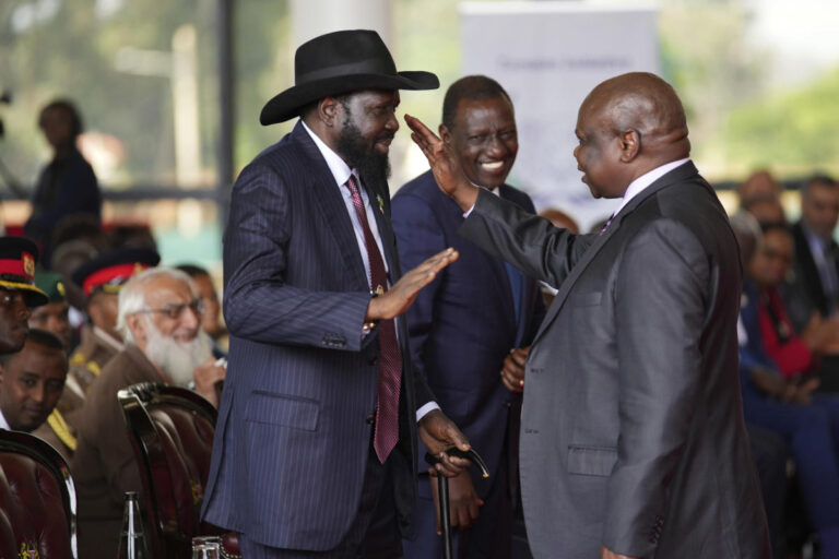 South Sudan government and rebel groups sign 'commitment' for peace in ongoing peace talks in Kenya