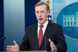 U.S. deeply alarmed by Georgia's foreign agent bill, Sullivan says