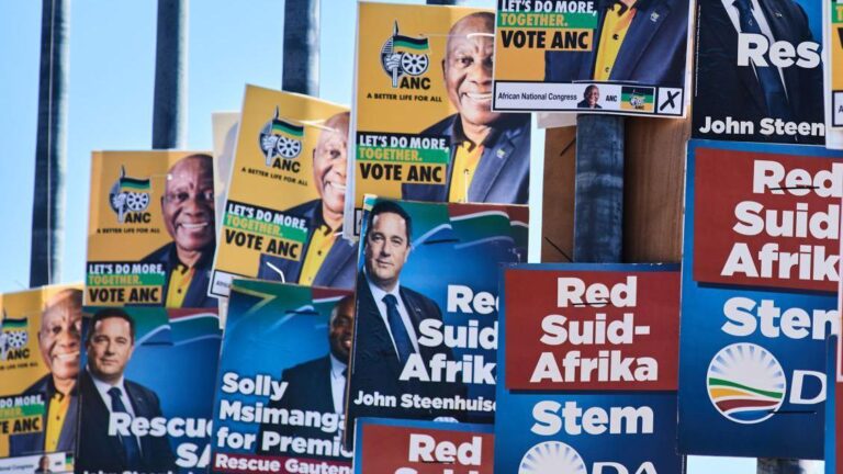 ANC and DA posters