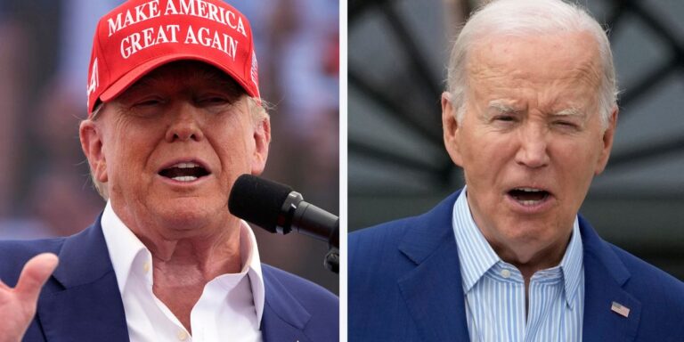 Biden and Trump are set to face off in Atlanta during a CNN debate next week. 