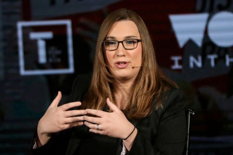 Democrat Sarah McBride could become first transgender member of US House