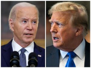Joe Biden is spending $50 million to remind you Donald Trump is a convicted felon