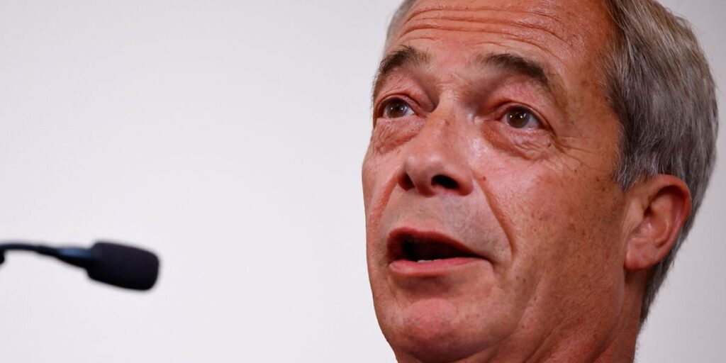 Nigel Farage's Right-Wing Populist Party Overtakes Conservatives In More Bad News For UK Prime Minister