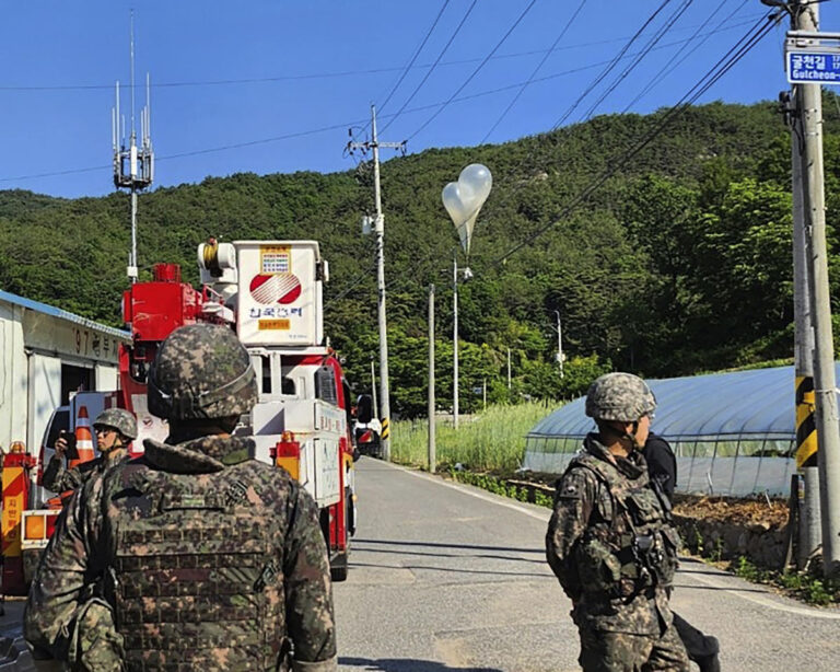 North Korea is sending more trash-carrying balloons to South Korea