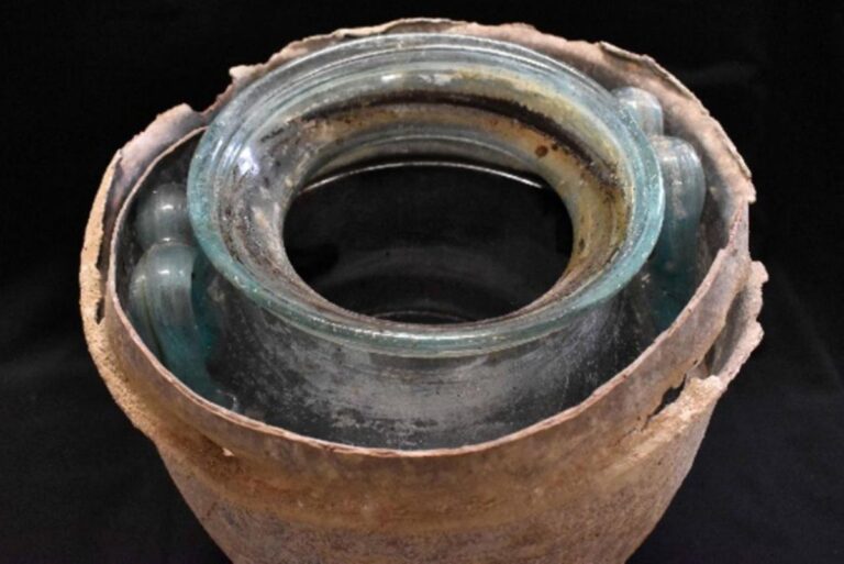 <p>Juan Manuel Roman/ Journal of Archaeological Science</p> Worlds Oldest Wine discovered in an urn