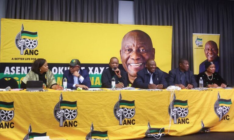 South Africa's ANC meets to decide on preferred coalition partners