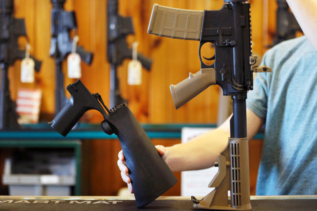 Supreme Court rules ban on gun bump stocks is unlawful