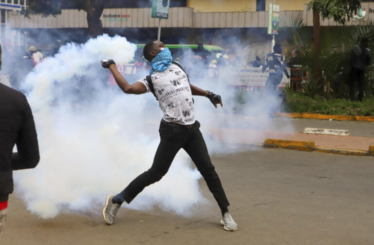 Thousands in Kenya demonstrate against proposed new taxes